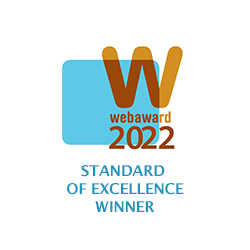 WebAward Winner 2022