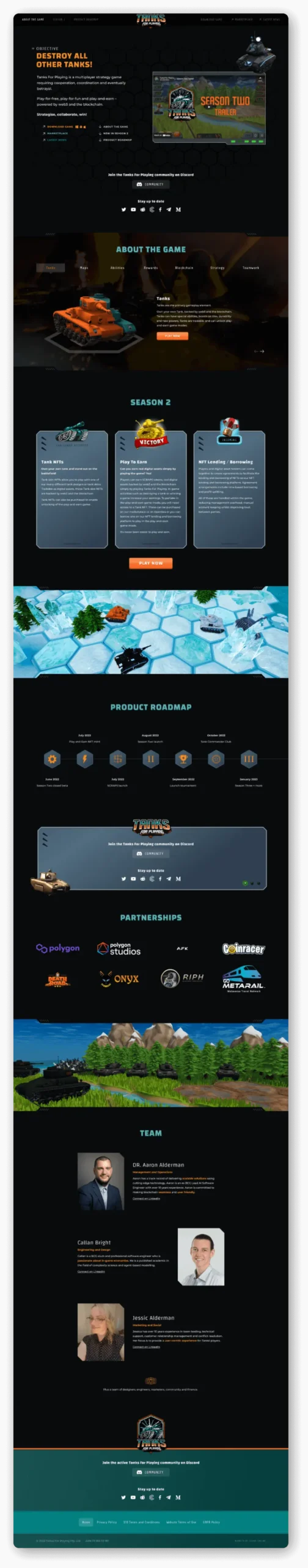 Tanks-for-playing-one-page-website-design