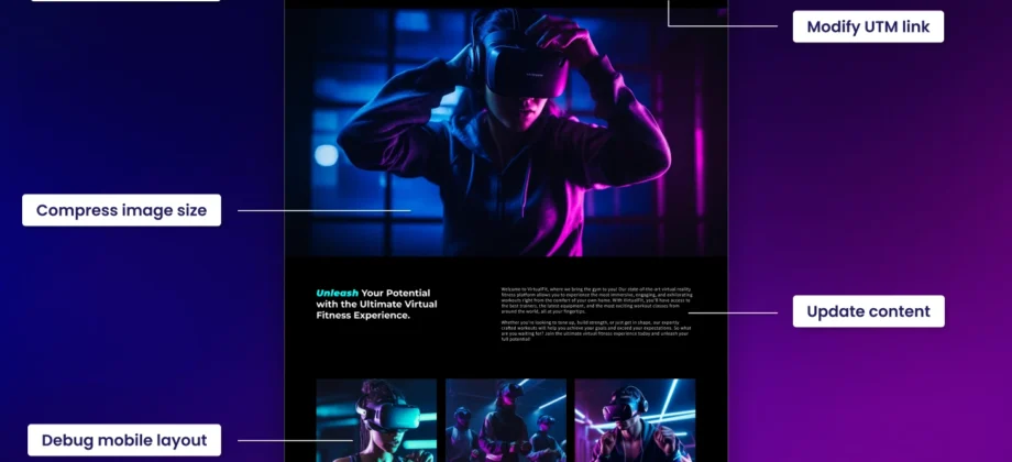 Example website showing CSS fixes, content updates, and debugging to illustrate Perth WordPress website support and maintenance services